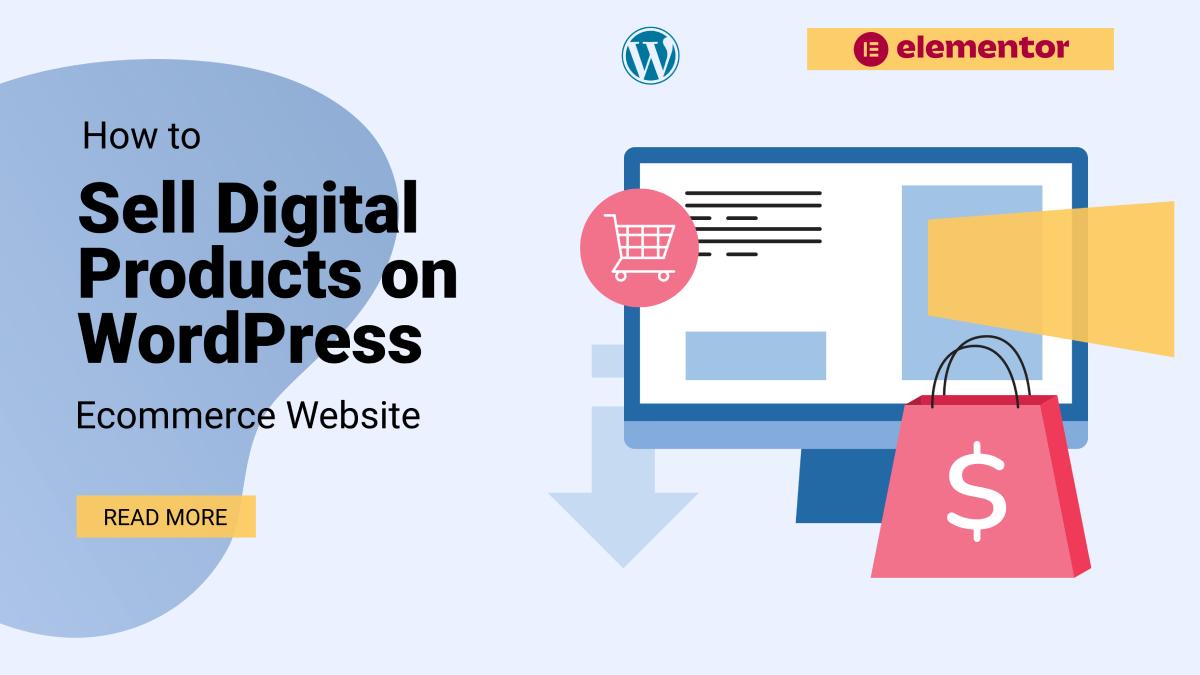 Premium Digital Product Store WordPress Website Template with WooCommerce and Elementor Support